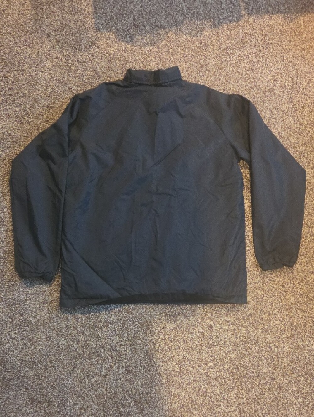 Vans Torrey Black Snap-Front Coach Jacket - Youth XL - Picture 6 of 8